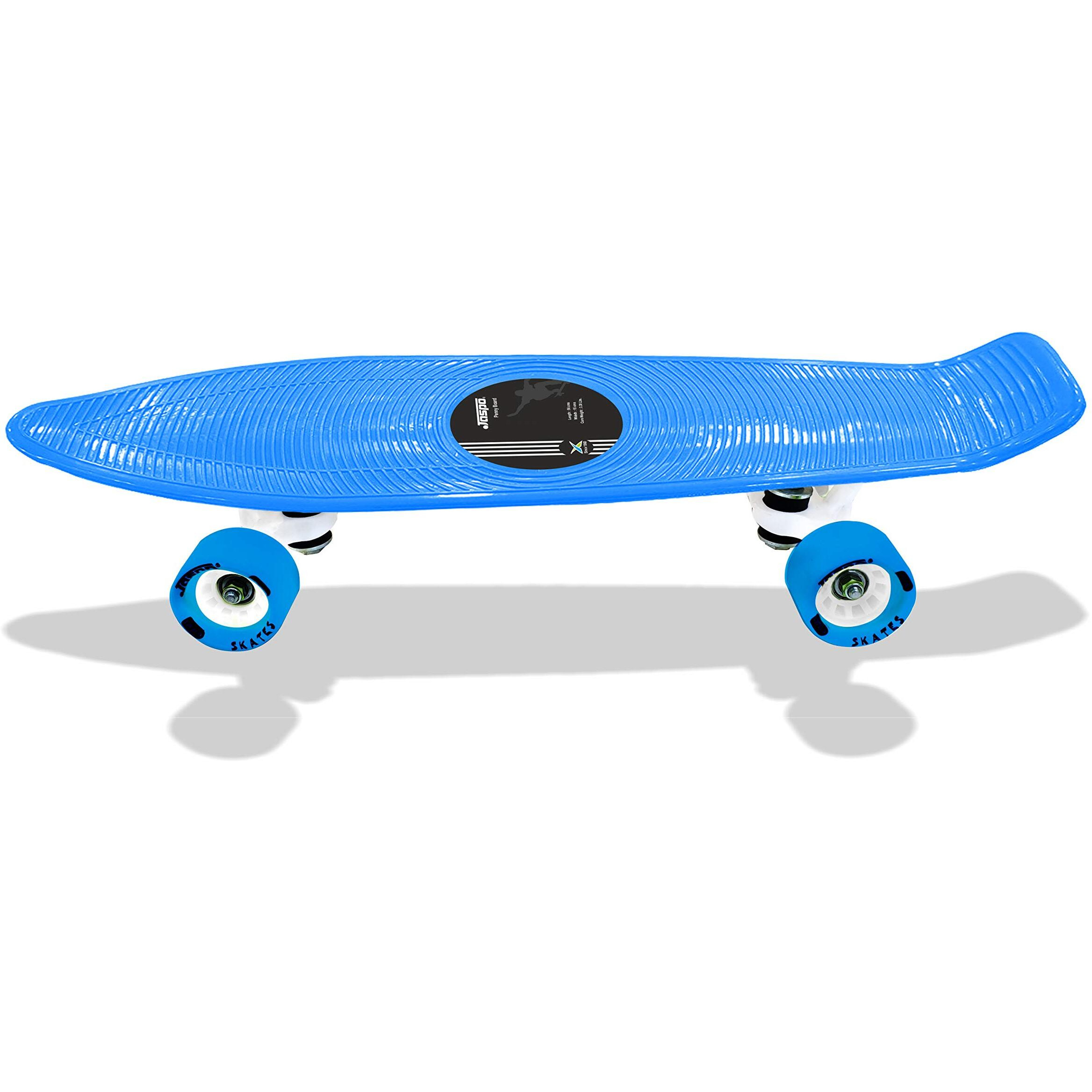 JASPO Ride On Penny Board (Blue) 22.5 inches * 5.5 inches Polypropylene UK