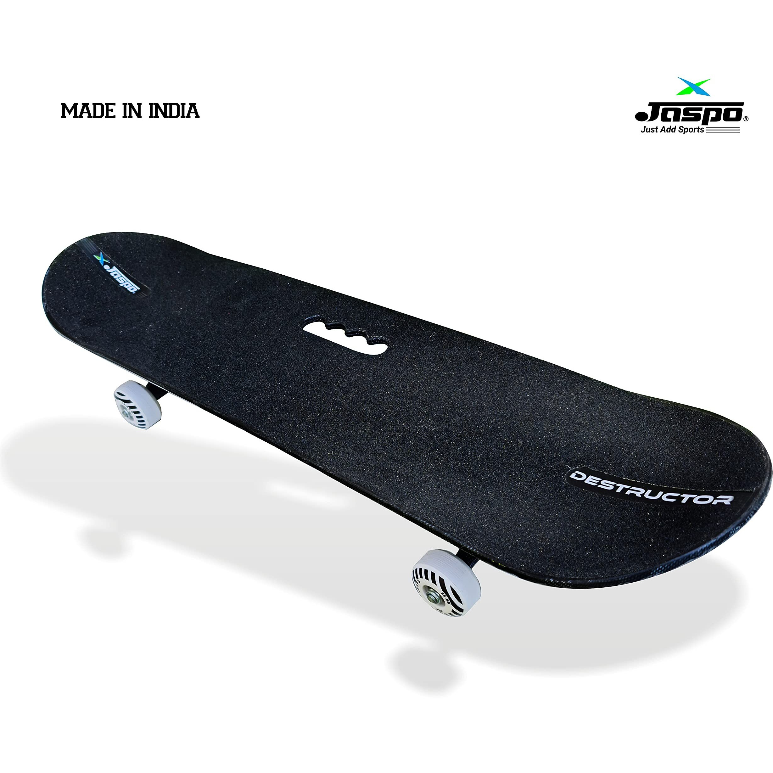 jaspo Fiber Composite Destructor Carbon Graphite Fiber Skateboard 31 X8  Inches, Suitable For Age Group Above 8 Years