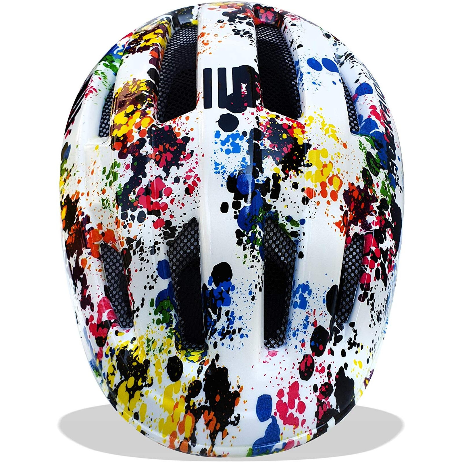 jaspo Multi Utility Sports Helmet for Cycling, Skating, Skateboarding (Rainbow, Medium)