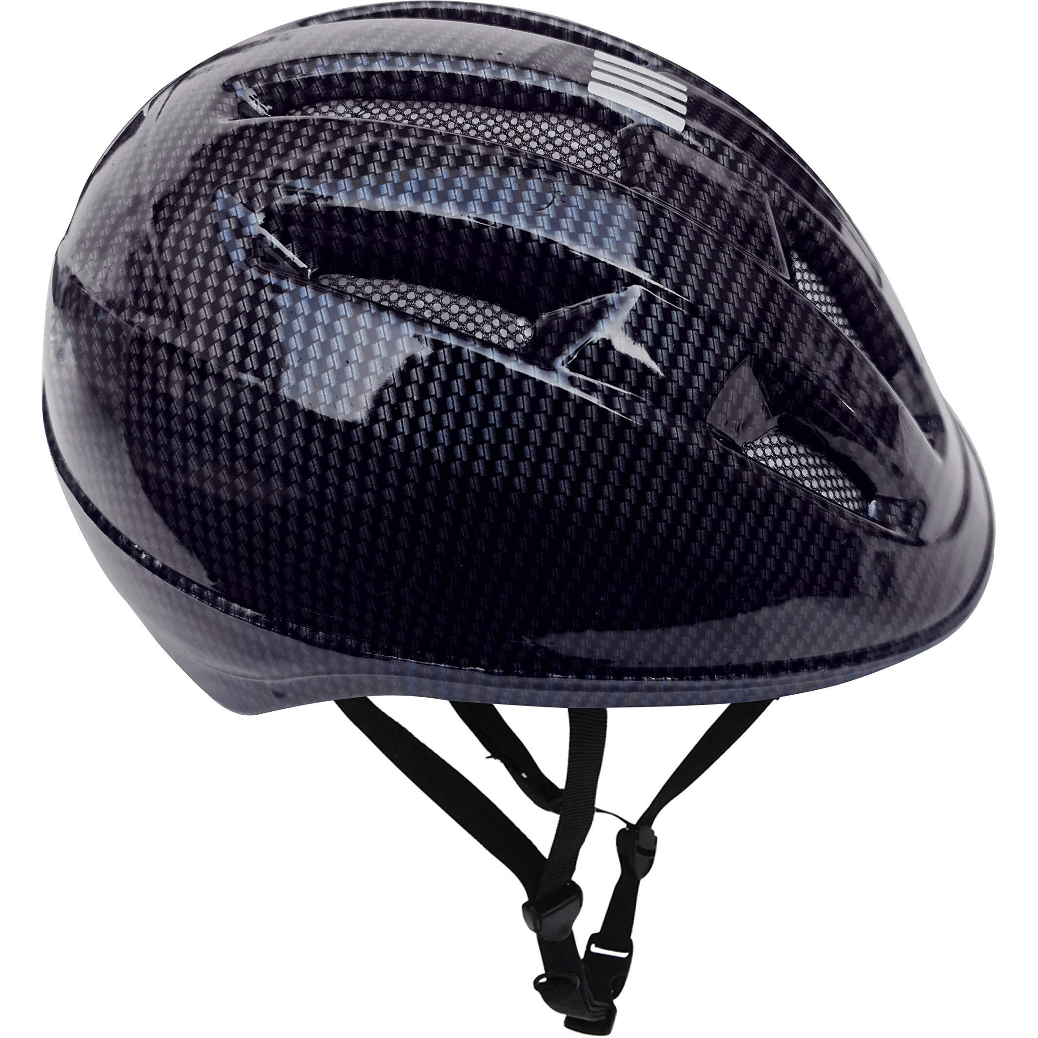 jaspo Multi Utility Sports Helmet for Cycling, Skating, Skateboarding (Carbon, Large)