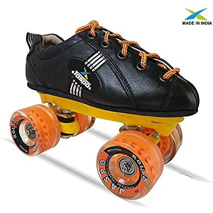Jaspo Roadster Quad Roller Blade Shoe Skates Combo (7 UK, Roadster)