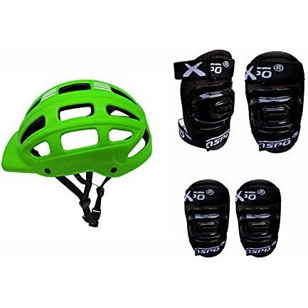 Jaspo SX 3 Protective Set Green Perfect for Age Group Upto 14 Years Old