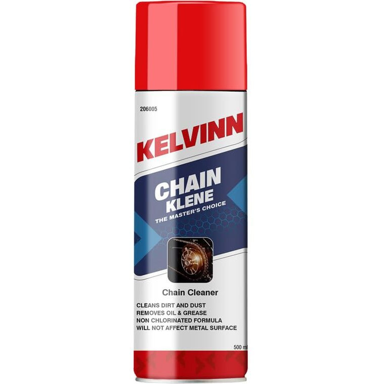 KELVINN Chainklene Pro, 500ml Advanced Bike Chain Cleaner with High-Pressure Deep-Clean Spray | Ensures Peak Efficiency & Smooth Power Transmission