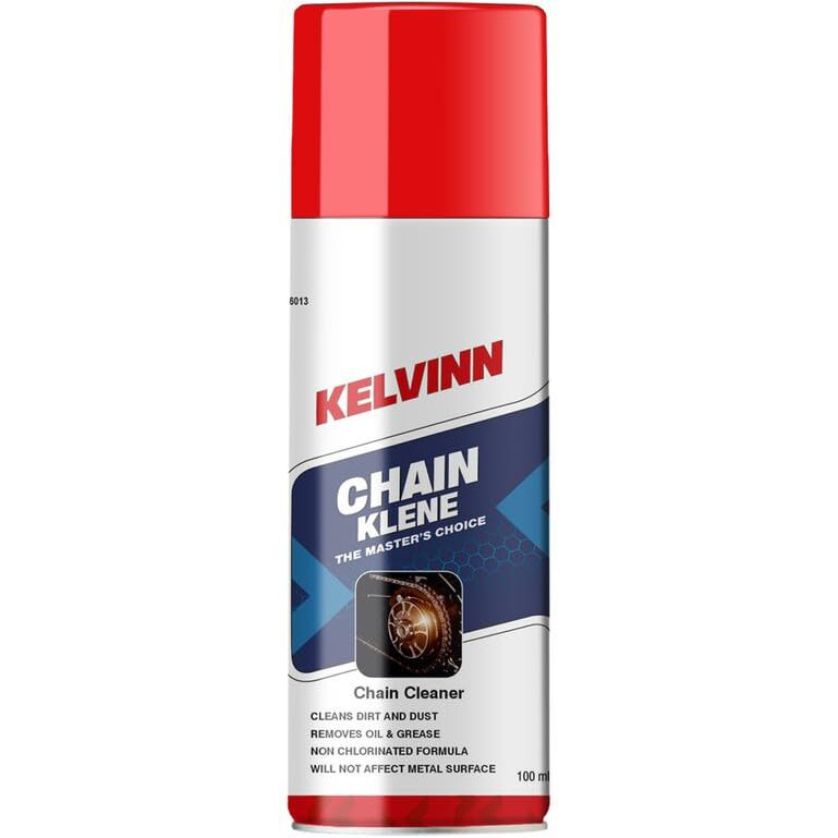 KELVINN Chainklene Pro, 100ml Advanced Bike Chain Cleaner with High-Pressure Deep-Clean Spray | Ensures Peak Efficiency & Smooth Power Transmission