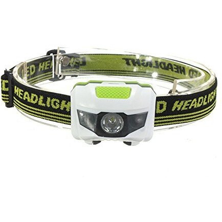 ZIGLY Mini LED 100LM 3 Modes Headlamp Battery 3W