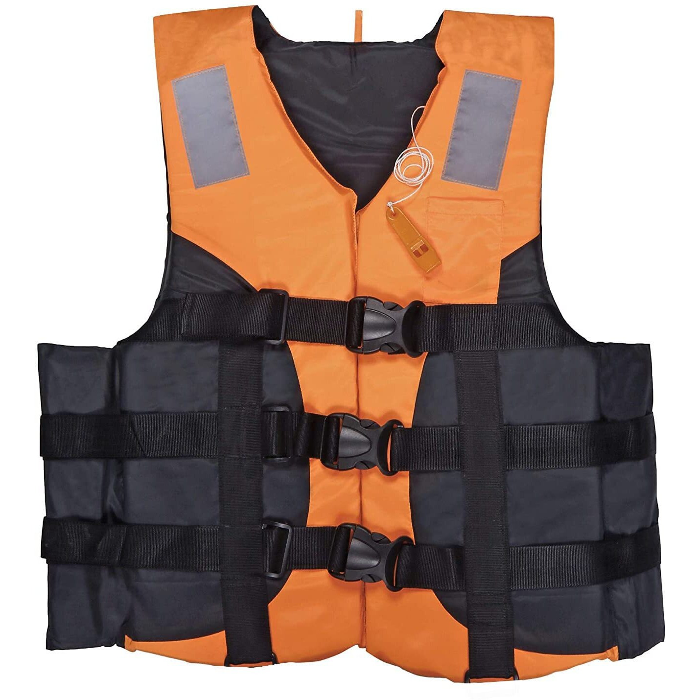 Jilani Polyester Adult Safety Life Jacket (Orange)