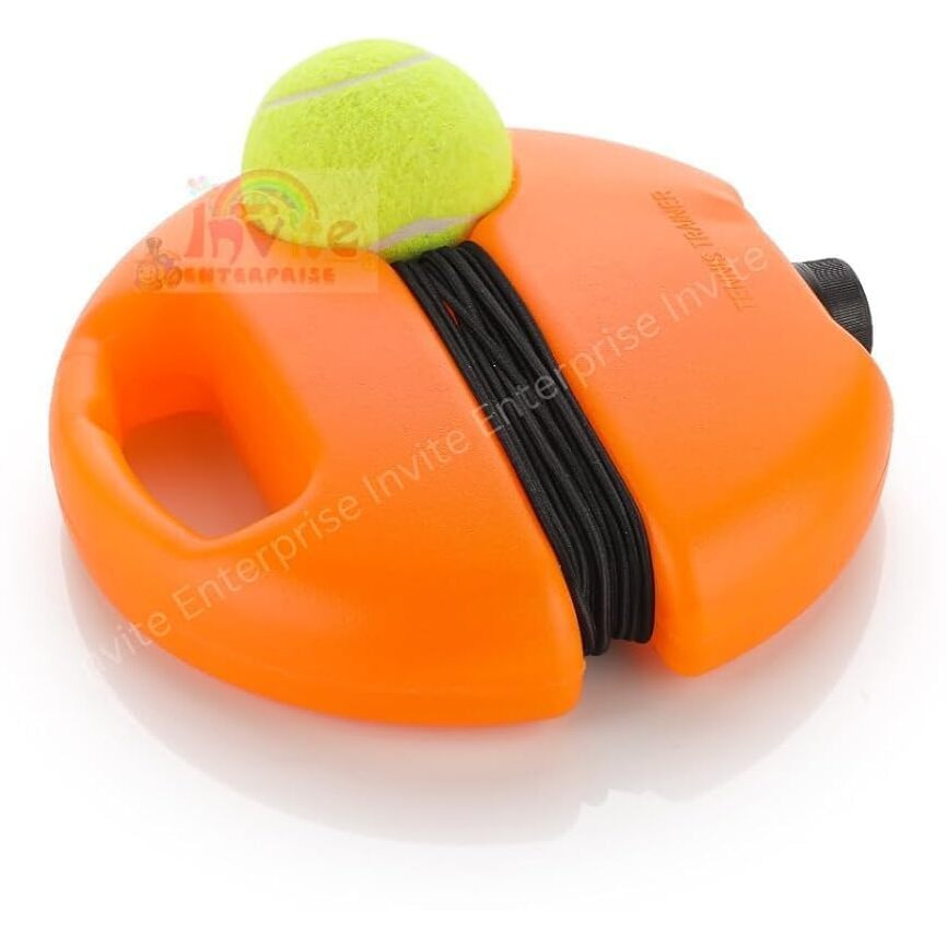 Invite Tennis Trainer Rebound Ball,Solo Tennis Training Equipment for Self-Pracitce,Portable Tool,Tennis Rebounder Kit,Including (Solo Ball 1 pcs)