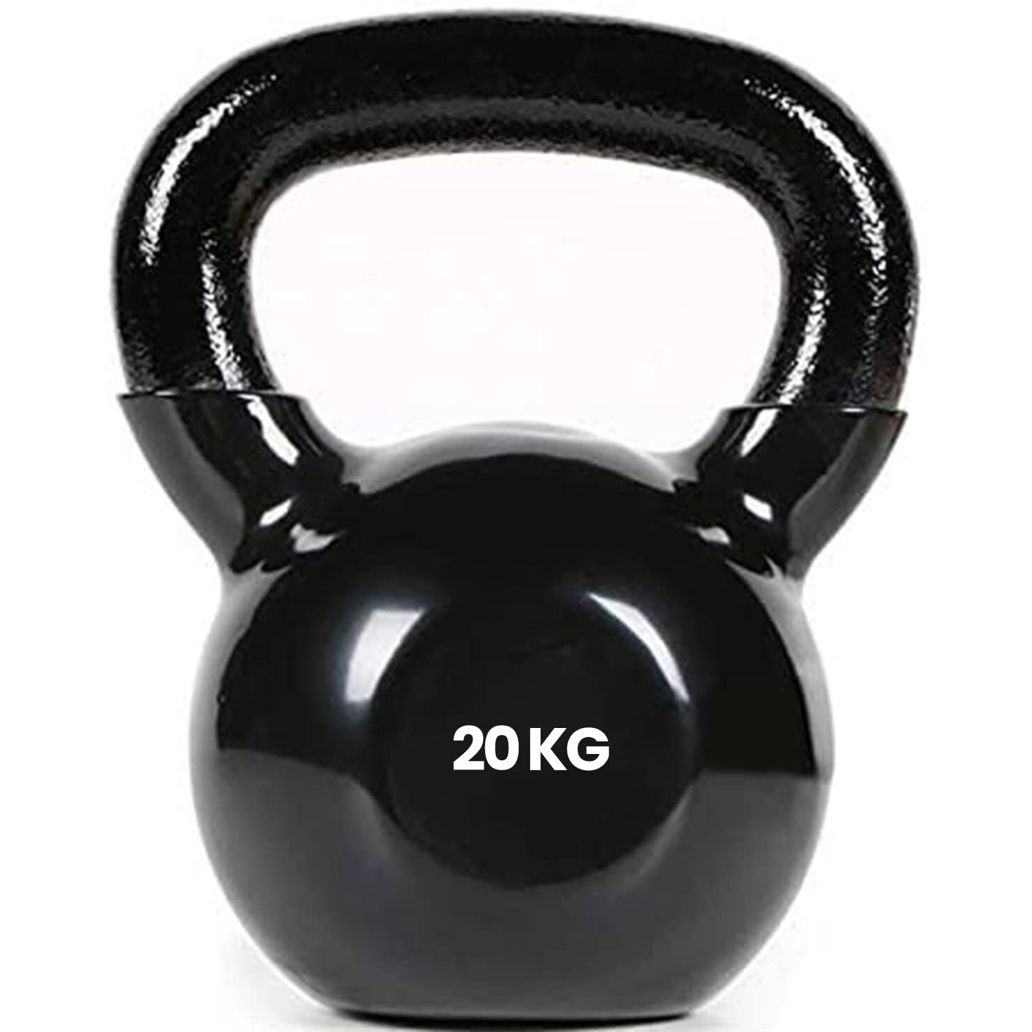TTC Fitness Vinyl Coated Solid Kettlebell for for Home Gym, 20 Kg
