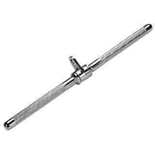 M ART GYM Handle Bar Combo Pack Triceps Rope D Handle V Shaped Handle Triceps  Press Down Bar, and Seated Rowing Chinning Bar with 2-S Lock...