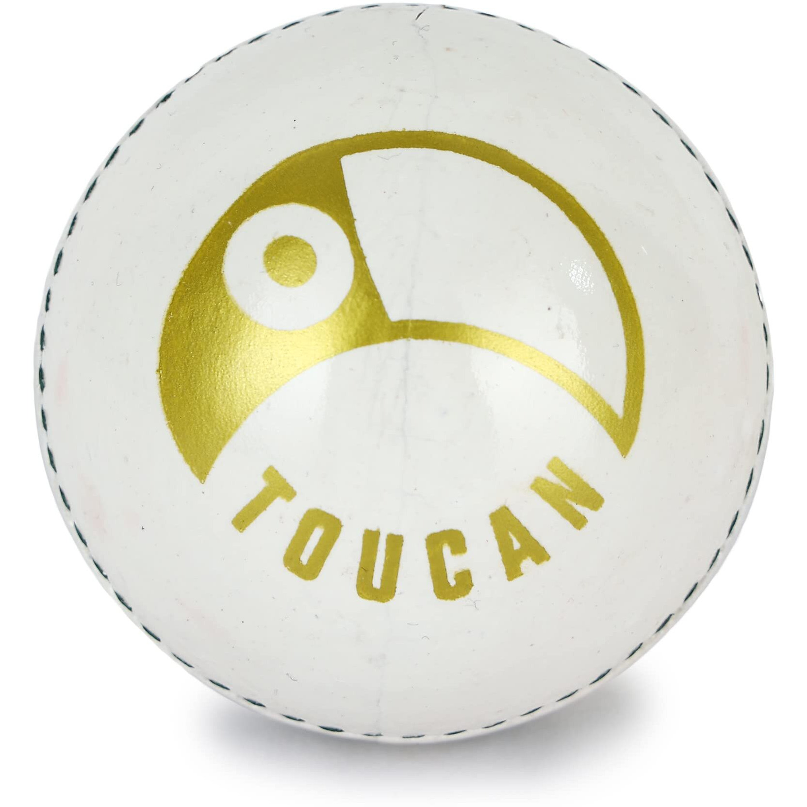 Toucan Club Professional Cricket 4 Pc Leather Ball Water Proof Alum Hide (White, 5.5 Oz) - 1 Unit of Standard Size (Colour May Vary)