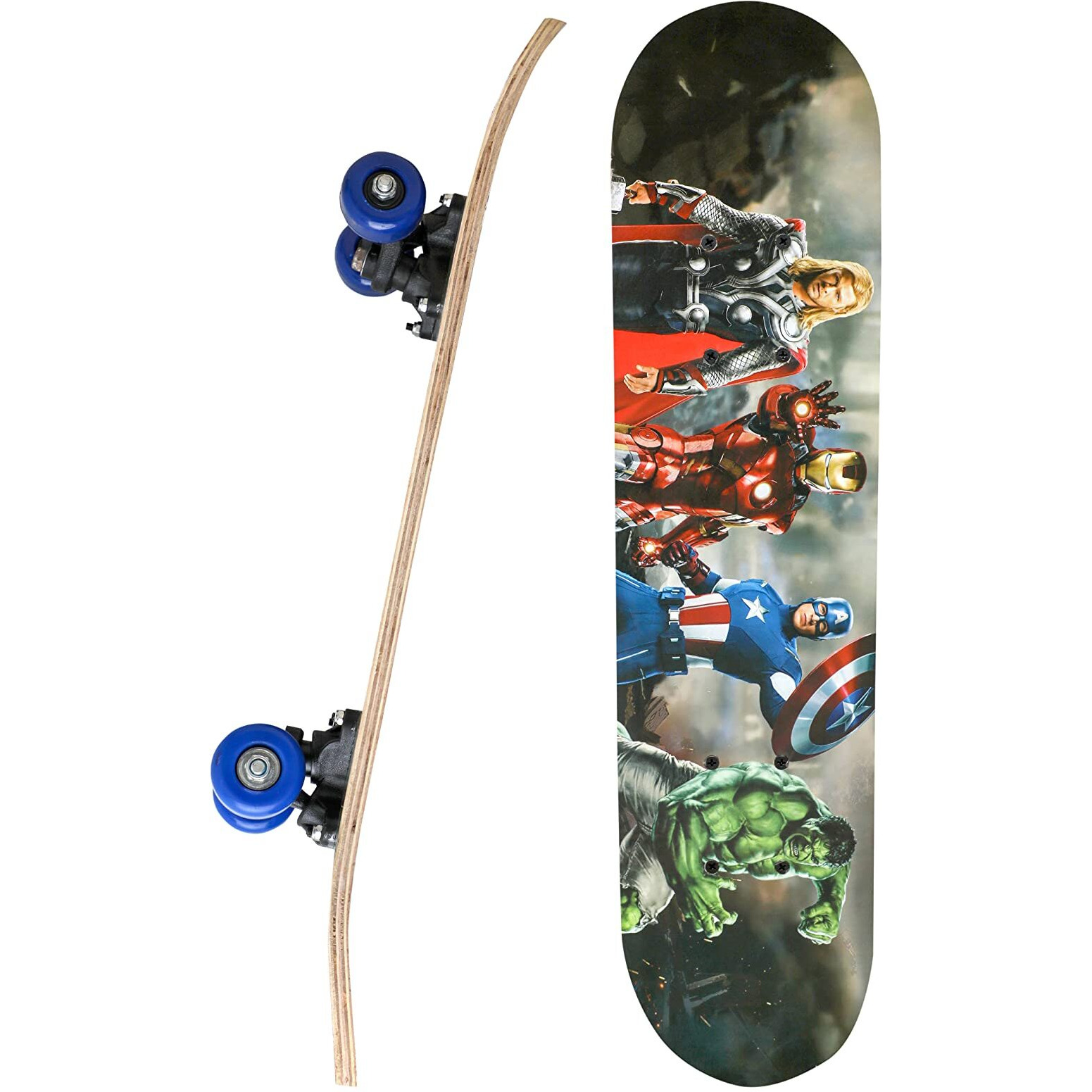 Swipe Kart Wave Board Skate Board with Carry Bag | LED Flash Colorful Lights in Wheels | for Outdoor for Kids |Skates for Kids,Plastic Card, DIY Arts Craftfor Children (AVG.24)