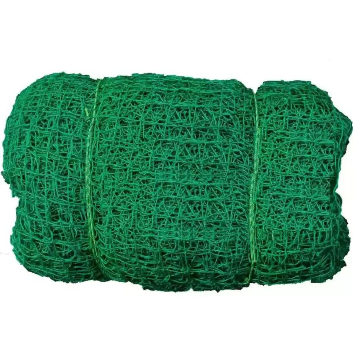 AMZ Sports Nets Cricket Batting Practice Net Regular Training Netting for Outdoor Backyard Ground Sports (1.5mm Thickness) (Green, 12Ft. X 60 Ft.)