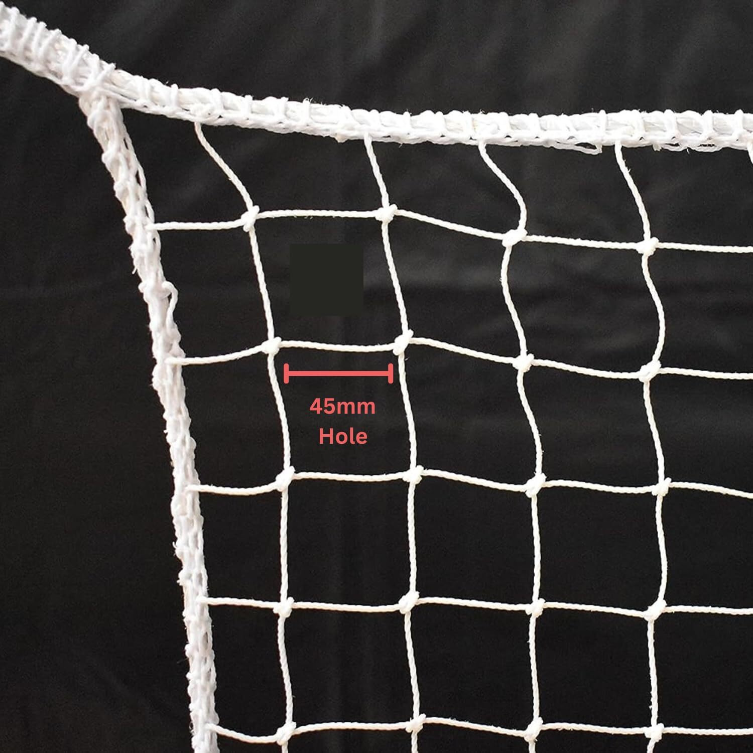 AMZ Sports Nets Cricket Batting Practice Net Regular Training Netting for Outdoor Backyard Ground Sports (1.5mm Thickness) (Green, 12Ft. X 60 Ft.)