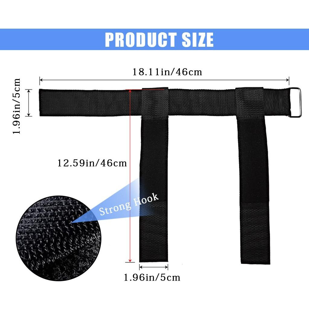 Proberos Feet Dumbbell Attachment, Tibialis Trainer Ankle Straps for Feet Weight Lifting Shin Splint, Hamstring Curls, Leg Curl Attachment at Home Gym Equipmentleg strength training