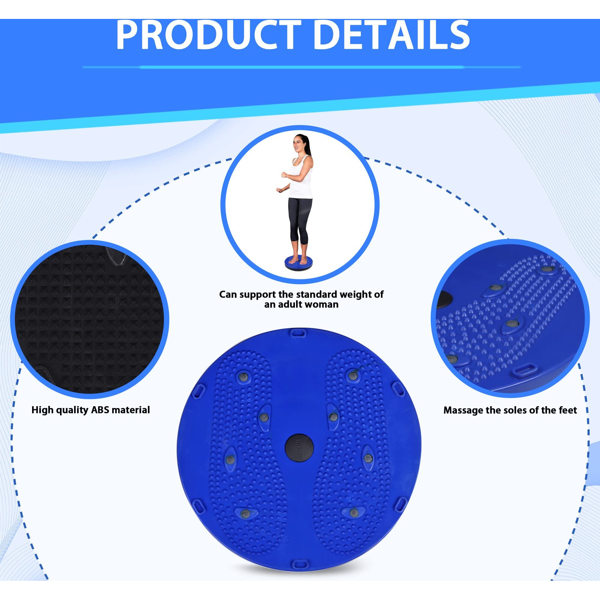 ODDISH Way to Fitness Tummy Trimmer Double Spring & Tummy Twister Combo Pack  Ab Exercise Equipment for Men & Women  Home & Gym Abdominal Workout