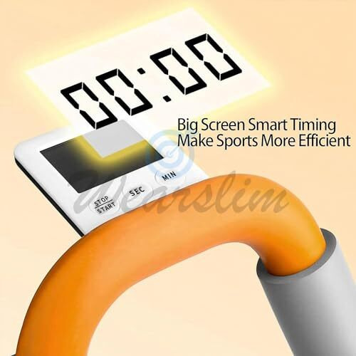 Wearslim Advenced Abs Roller for Men & Women with Automatic Rebound, Strong Elbow Support, Timer, Mobile Holder & Knee Pad