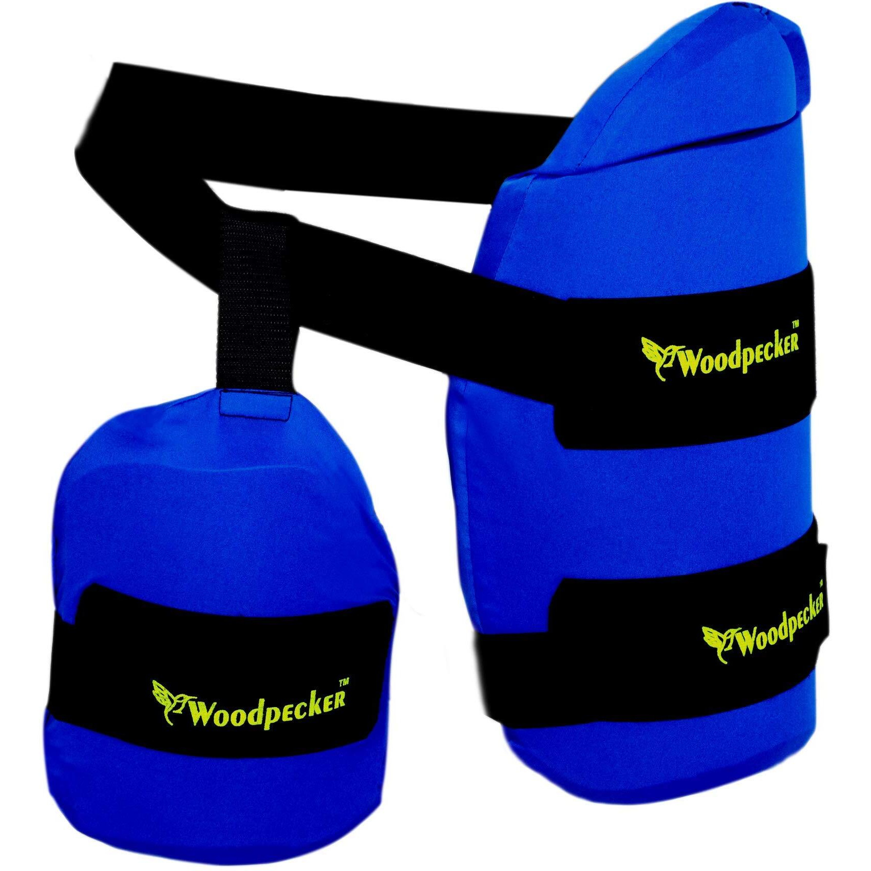 Woodpecker Right Hand Thigh Guard for Cricket (Blue, Medium)