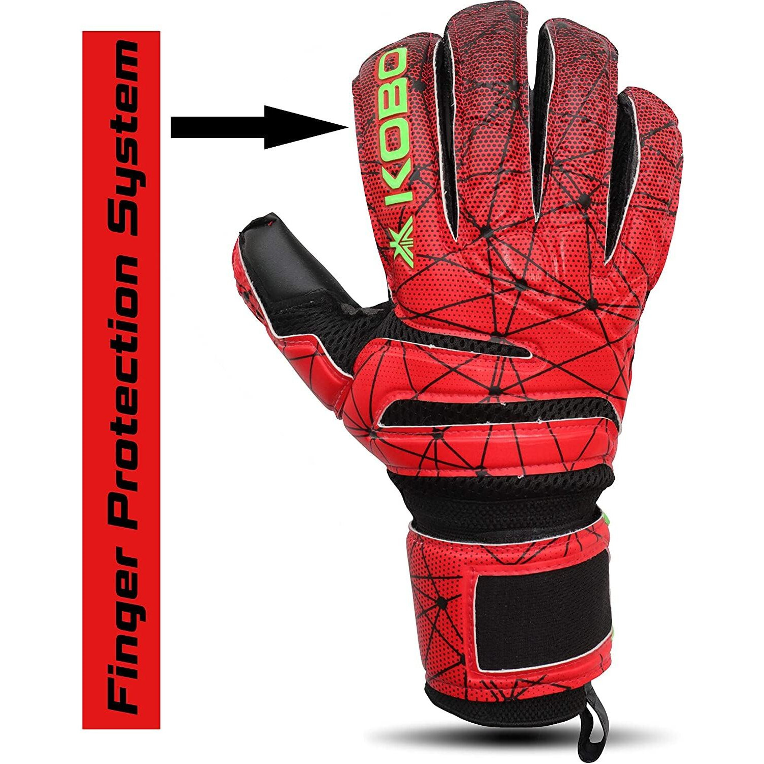 Kobo GKG-28 Football Soccer Goal Keeper Professional Gloves