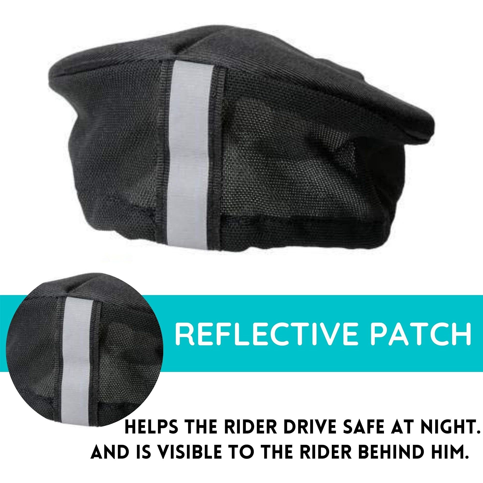 FABSPORTS Microfiber Gel Bike Seat Cover Premium Bicycle Saddle Pad, Extra Gel Cushion, Fits Narrow Slim Seats (11x7.5 inch, black)