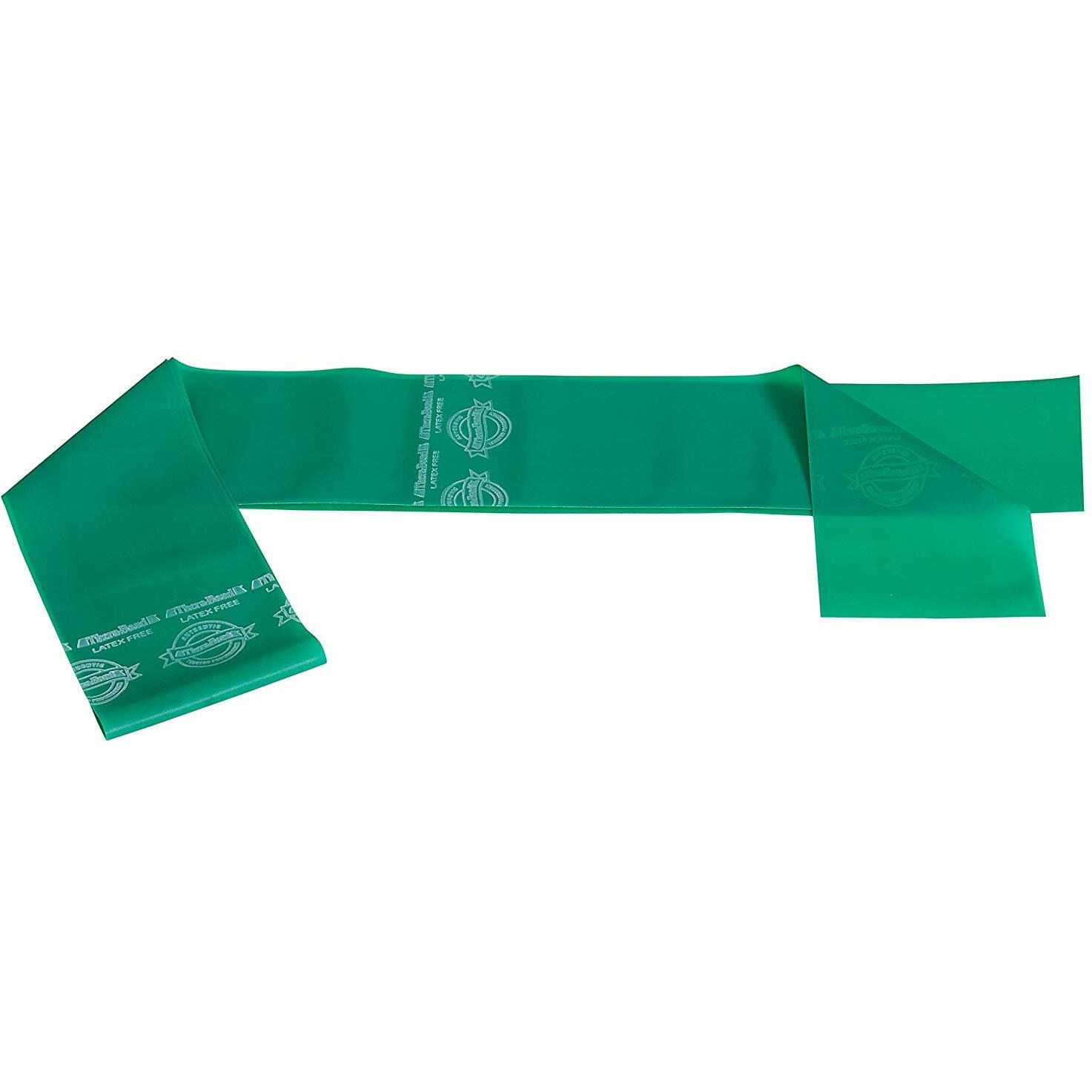 TheraBand Resistance Exercise Band for Heavy Workout Gym Yoga and Physical Therapy- Green