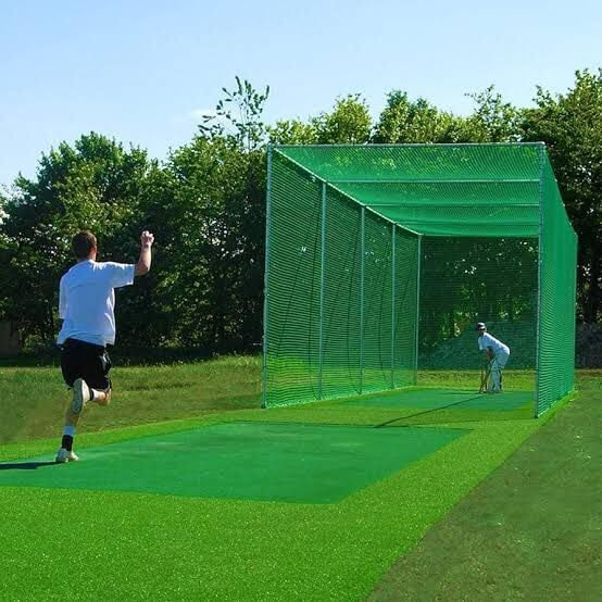 SE SHAH ENTERPRISES Nylon Cricket Practice Net Thickness 1.5MM (12 * 45)