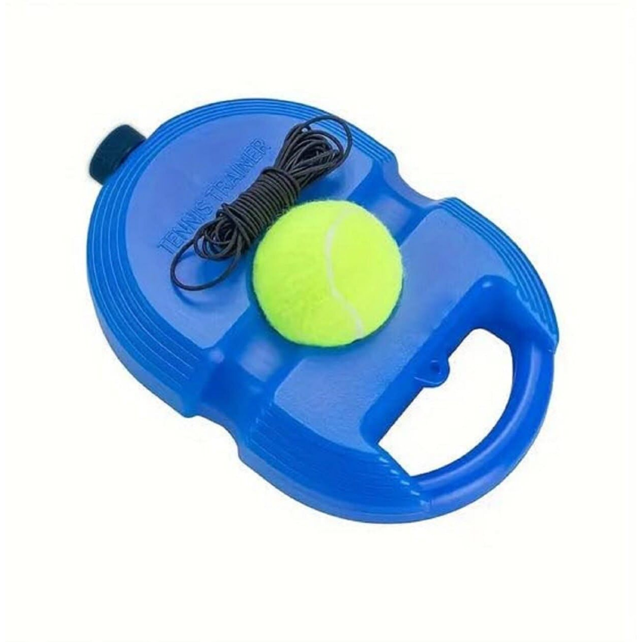LANFFIA Tennis Trainer Rebound Ball,Solo Tennis Training Equipment for Self-Pracitce,Portable Tool,Tennis Rebounder Kit,Including (No Bat & Racket Included)(Portable) (Solo Practice Ball 1 PCS)