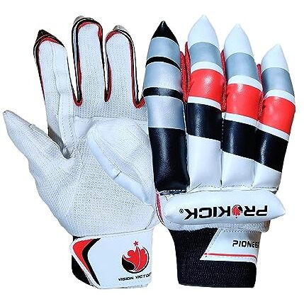 Prokick Pioneer Right Hand Cricket Batting Gloves, RH - Boys