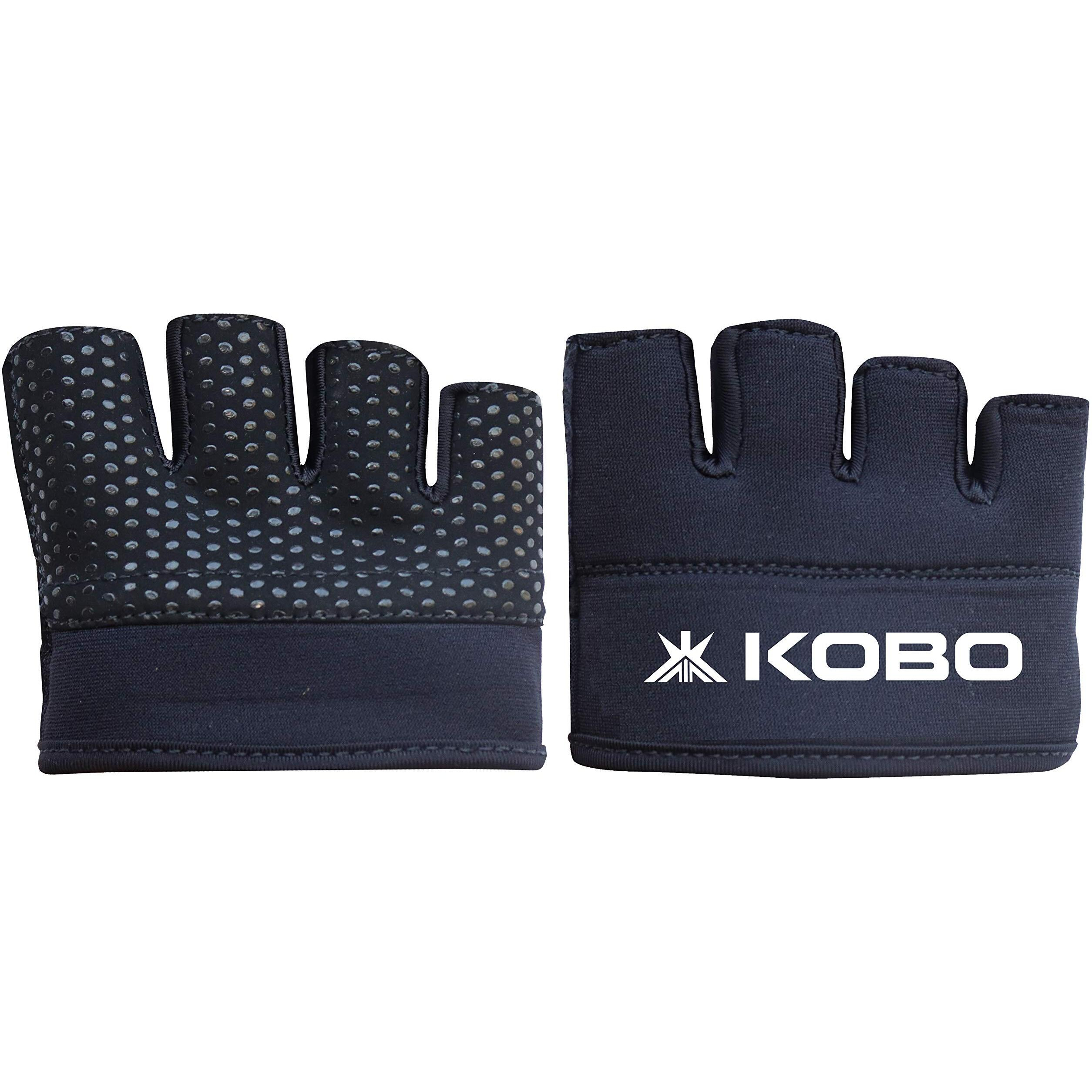 Kobo WTG-47-SMALL Weight Lifting Gym Gloves Hand Protector for Fitness Trainingsmall (Multi Colour)