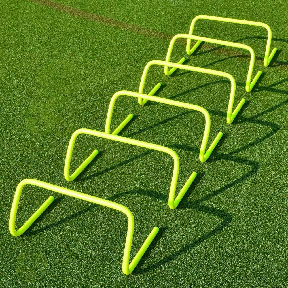 Sahni Sports Speed Agility Hurdles (6 Inches, 6 Pieces)