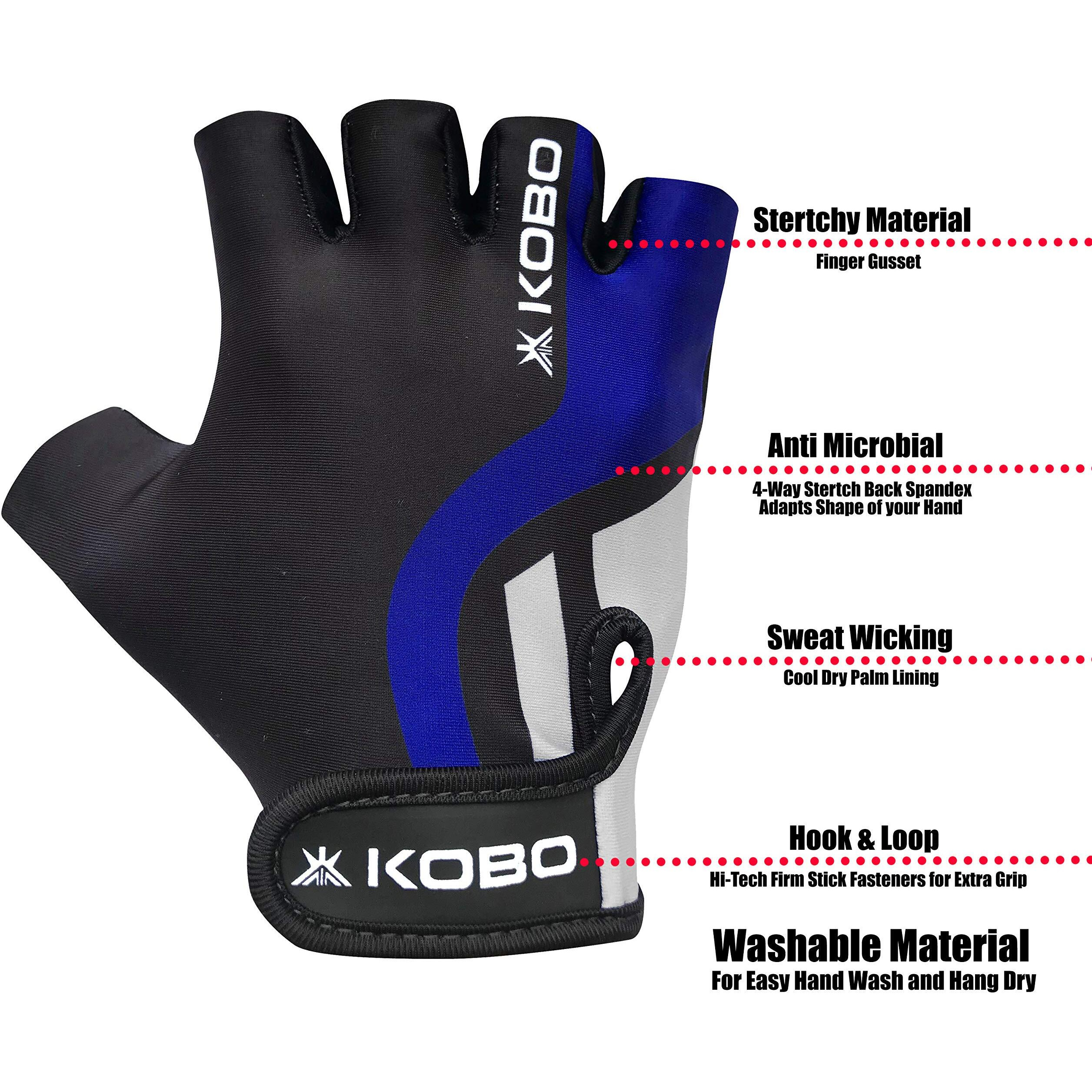 Kobo WTG-26-SMALL Hand Protector for Fitness Training, Small (Multi Colour)