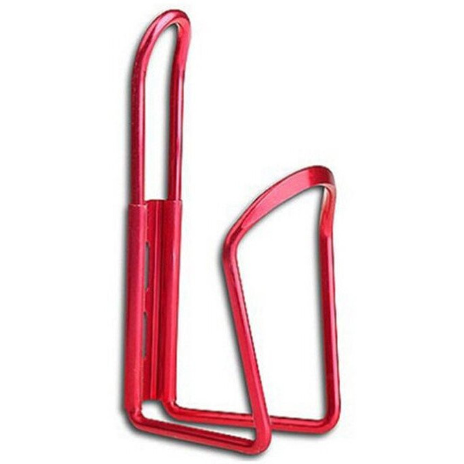 FASTPED  Aluminum Portable Drinking Cup Water Bottle Cage Holder Carrier Bracket Stand for Cycle,red