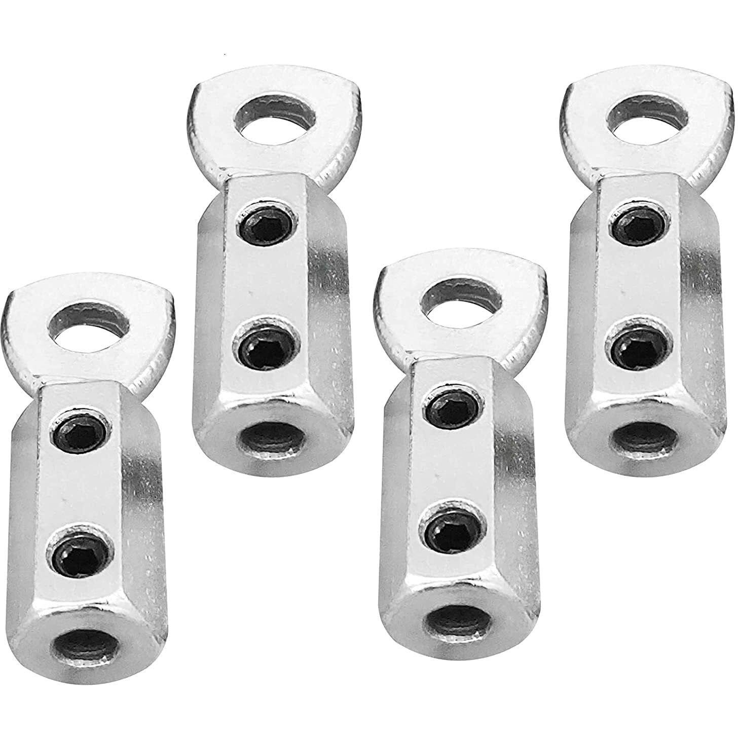 M ART Gym Wire Lock Solid and Heavy L-Key STANDERED Size(Pack of 32).