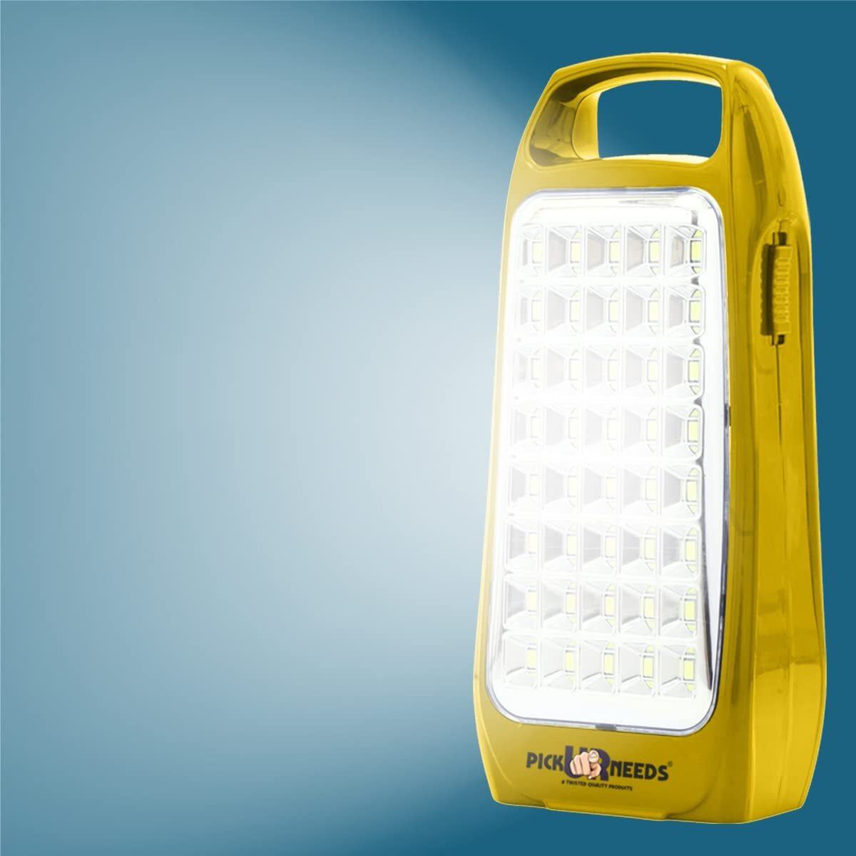 Pick Ur Needs Home Emergency Light Rechargeable & Portable Bright 40 SMD LED Lantern Lamp (Led Yellow)