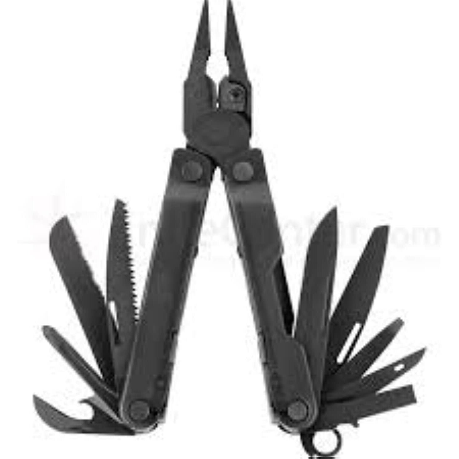Leatherman Rebar Stainless-Steel Multitool (Black)