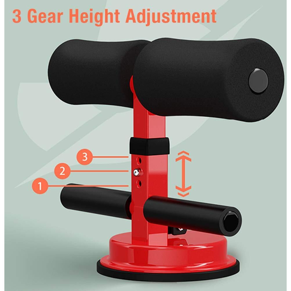 Mangukiya tac fab Sit-Ups Exercise Bar Machine Muscle Training Sit Up Bars Stand Abdominal Equipment for Home Working Out Self-Suction Sit-up Assist