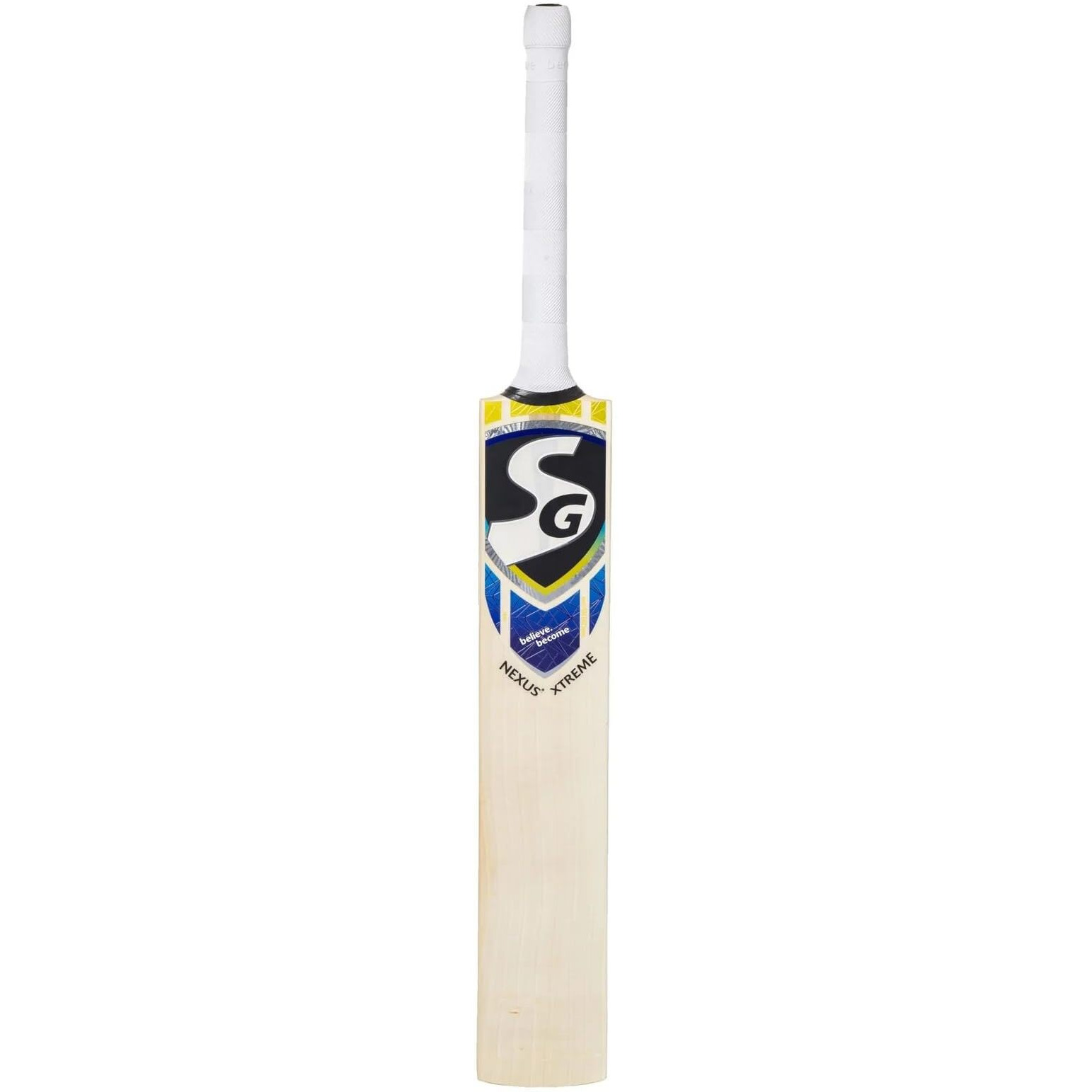 SG Nexus Xtreme English Willow Cricket Bat, Size 4 (Color May Vary)