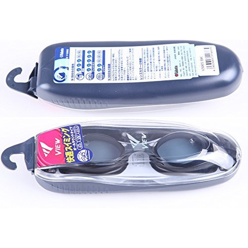 Dolphin Rx V510 | Prescription Swim Goggles | (Black, -3 to -10 Power) | Ages 12-Adult | Unisex | Japan Made (-2)