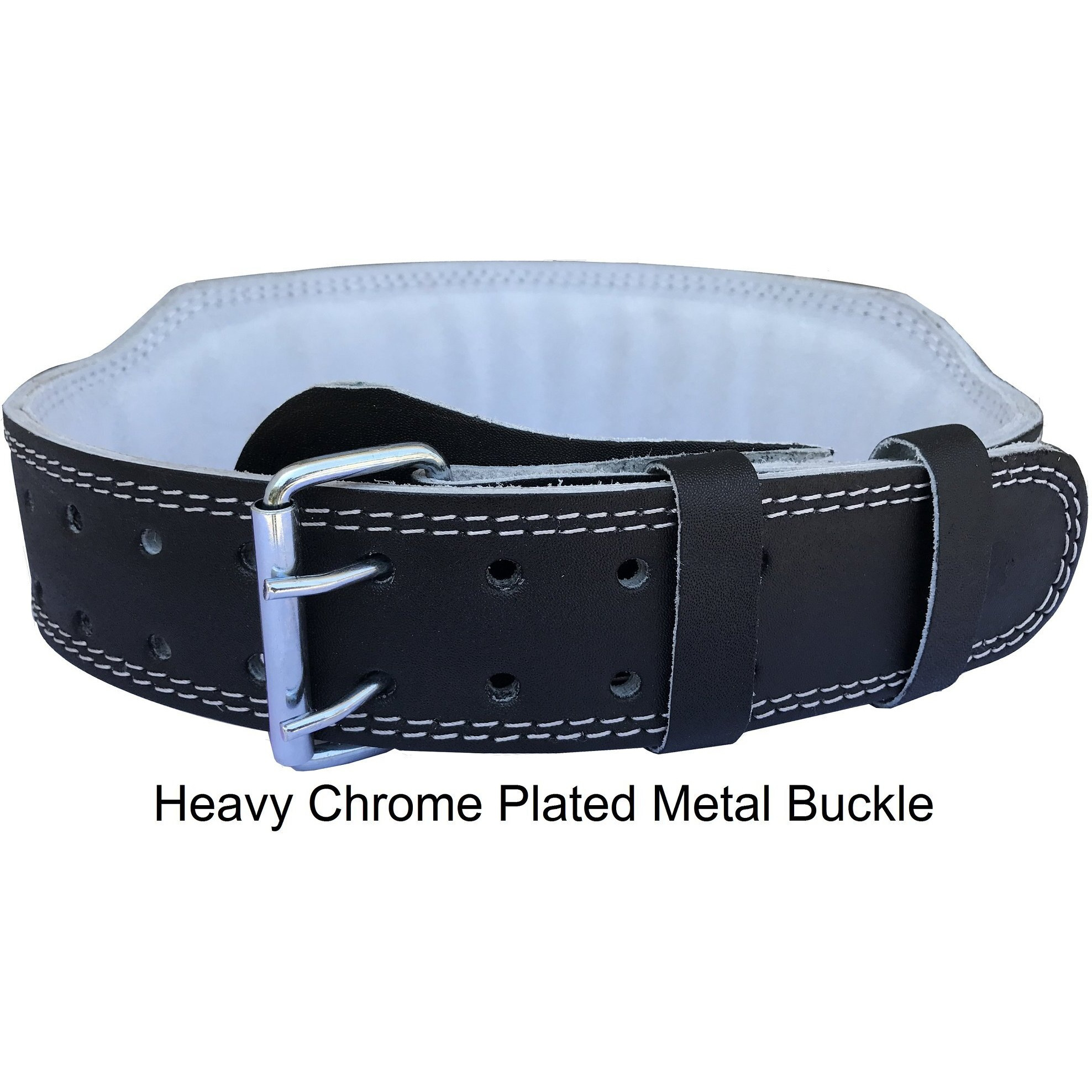 Kobo WTB-02 Leather Weight Lifting Belt, X-Large (Black)