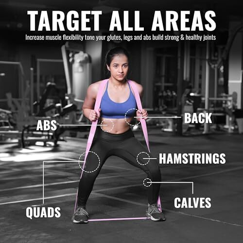 SLOVIC Long Fabric Resistance Bands | Medium Resistance - Pink, 60LB | Anti-Slip Resistance Bands for Calisthenics with Workout Guide for Glutes, Hip, Thigh, Arms & Leg Workout (1 Year Warranty)