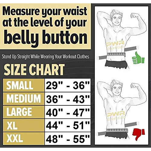 Kobo Weight Lifting Belt Gym Fitness, Natural Genuine Leather 6 Padded Back Support, 8 Adjustable Holes, Weightlifting Powerlifting Bodybuilding Deadlift Squat Workout Strength Training, Men Women