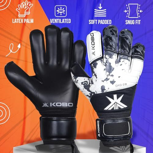 Kobo GKG-28 Football Soccer Goal Keeper Professional Gloves