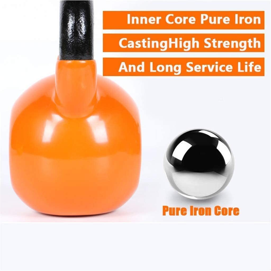 TTC Fitness Vinyl Coated Solid Kettlebell for for Home Gym, 14 Kg