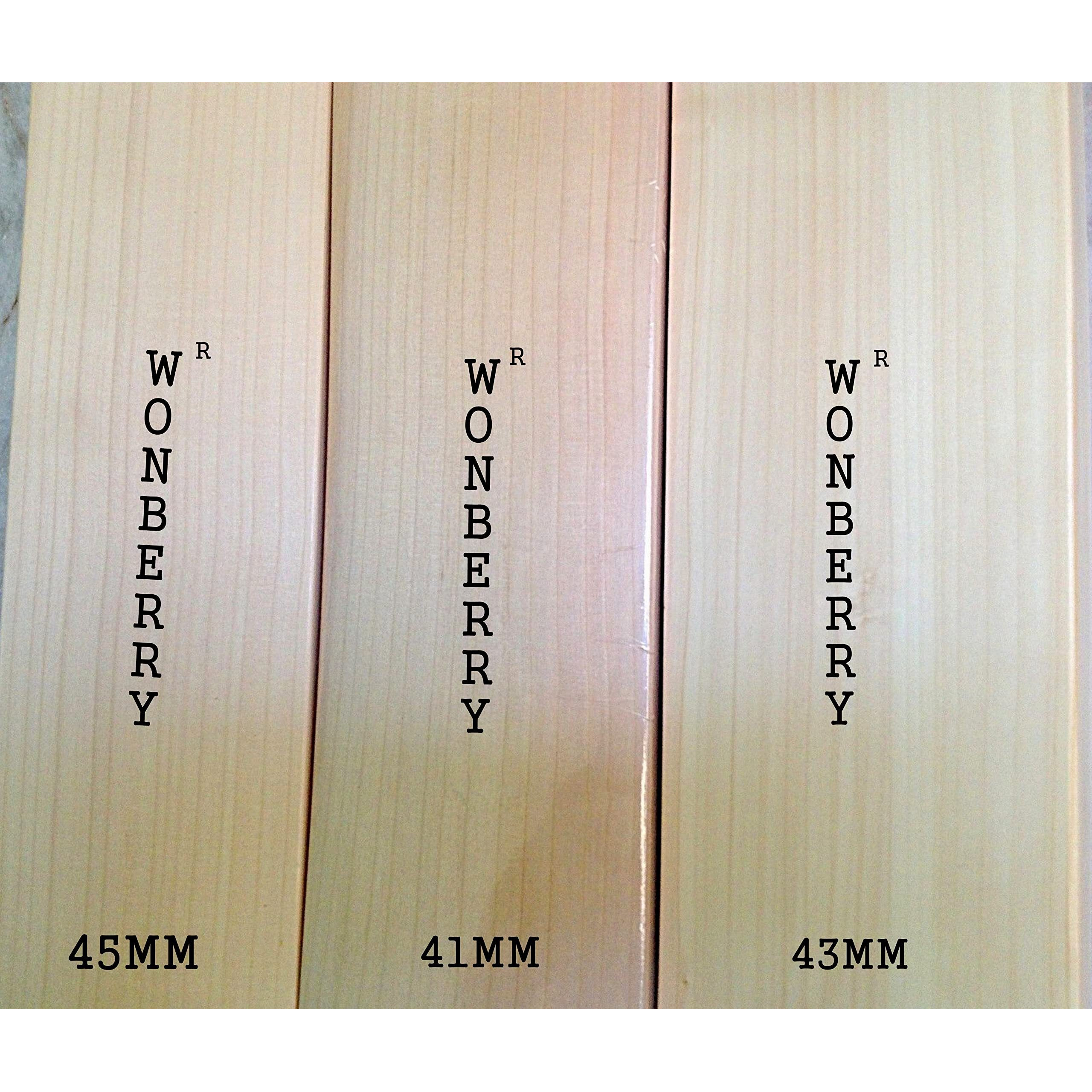 Wonberry English Willow Cricket Bat Full Size SH 7+ Grains