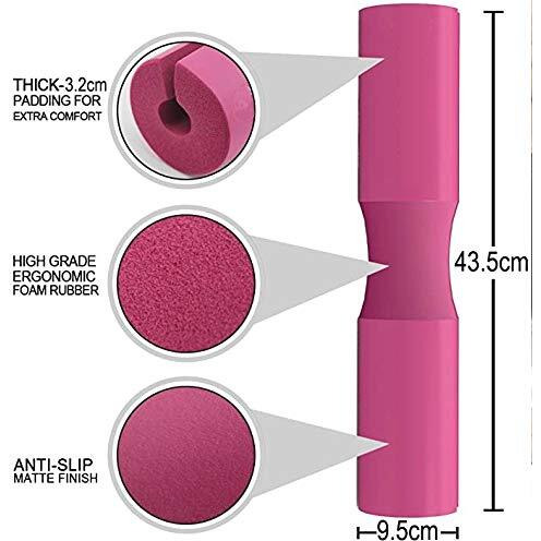 Aegon Barbell Pad | Thick Squat Foam Cushion | Weight Lifting Support for Neck Shoulder Back | Protective Pads for Smith Machine | Squats Hip Thrust Lunges