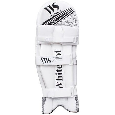 Whitedot Dot 2.1 Pu New Cricket Batting Pad (Youth   Medium, White for Right Hand)