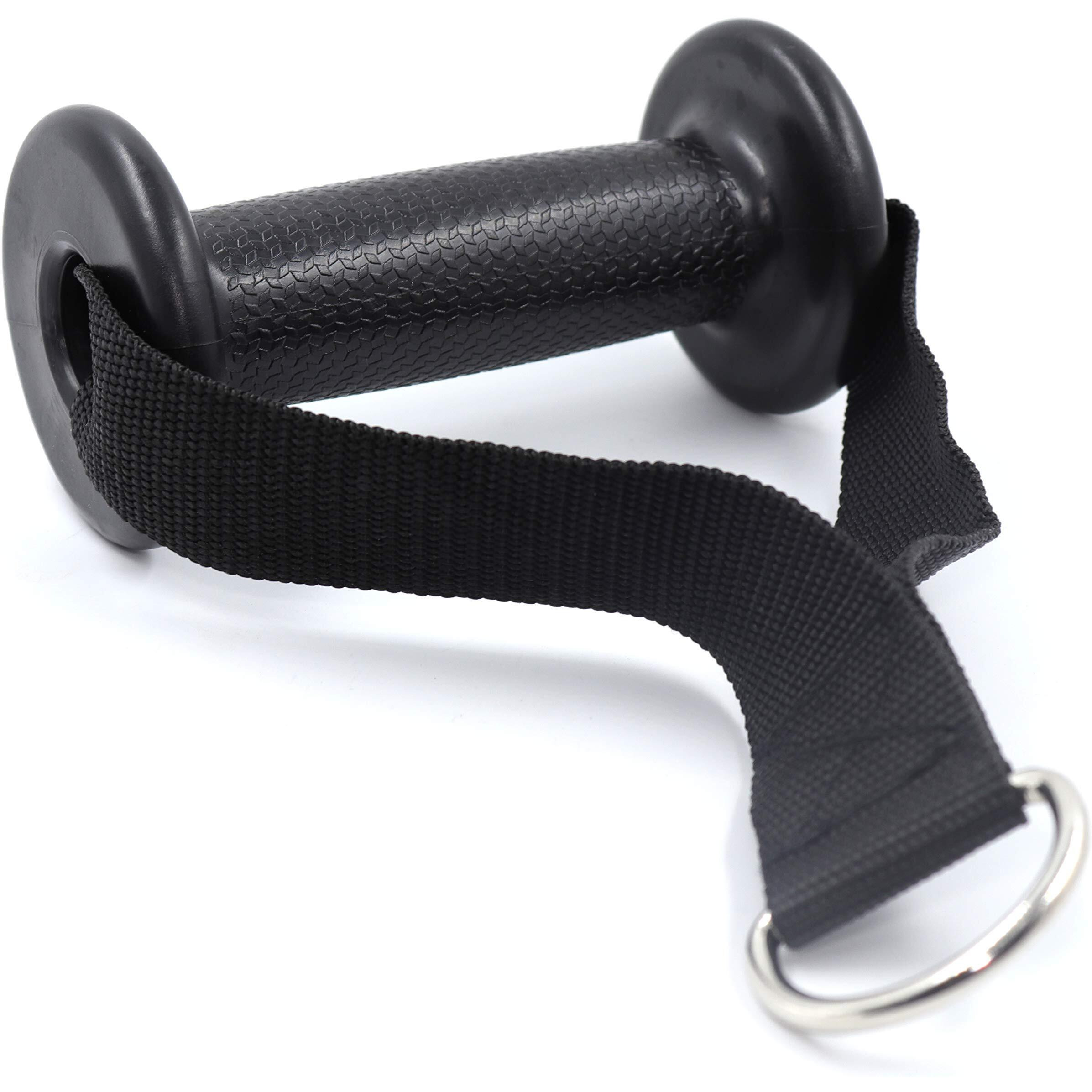 Kobo GA-07 Foam Premium Heavy Duty Exercise Handles Cable Machine Attachment Resistance Bands Handles Grips Long Fitness Strap (Imported)