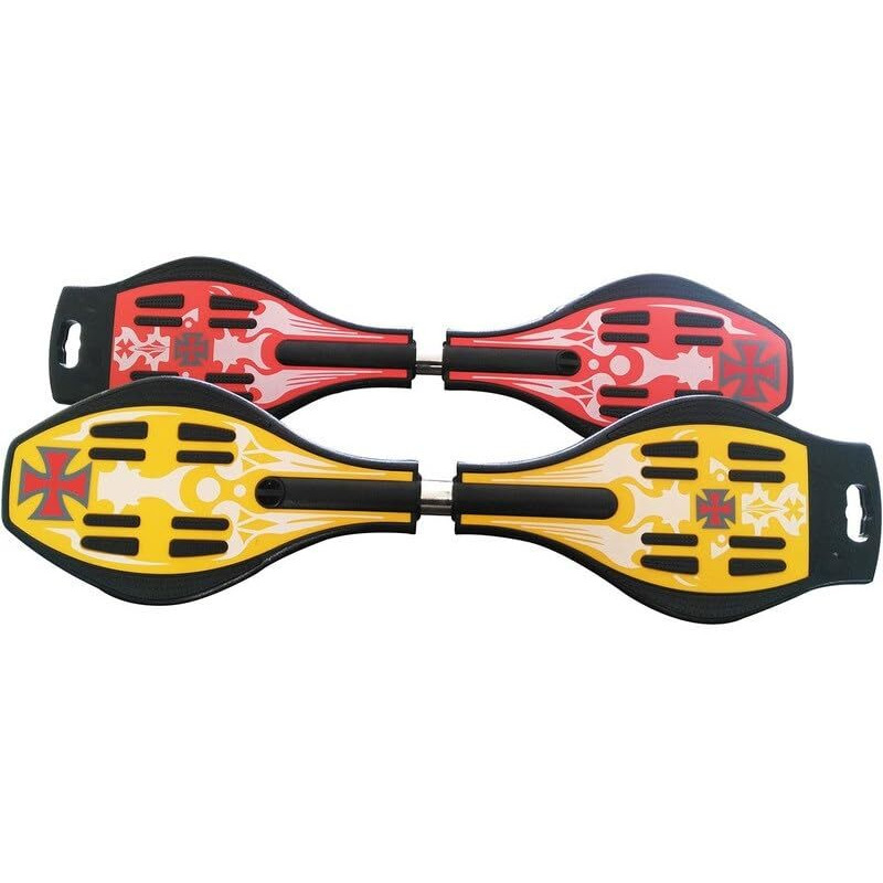 Keekos Skateboards for Beginners Teens Adults - 31 Inch Complete Standard Skateboard for Girls Boys Kids,7 Layer Canadian Maple Double Kick Deck Element Cruiser Skateboards (Yellow)