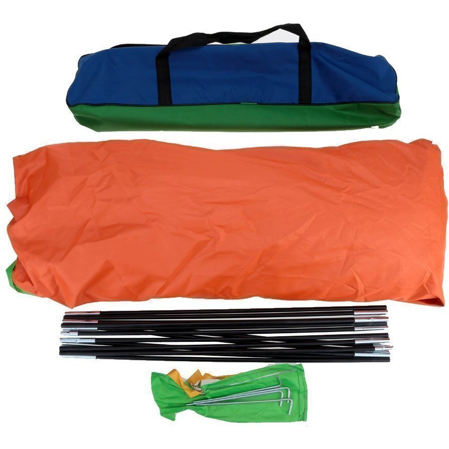 shopper 52.com Portable Foldable 6 Person Camping Tent Dome with Waterproof Thick Carry Bag, Sleeping Bed Bag for Picnic Hiking Trekking - 6TENTSLEEPING