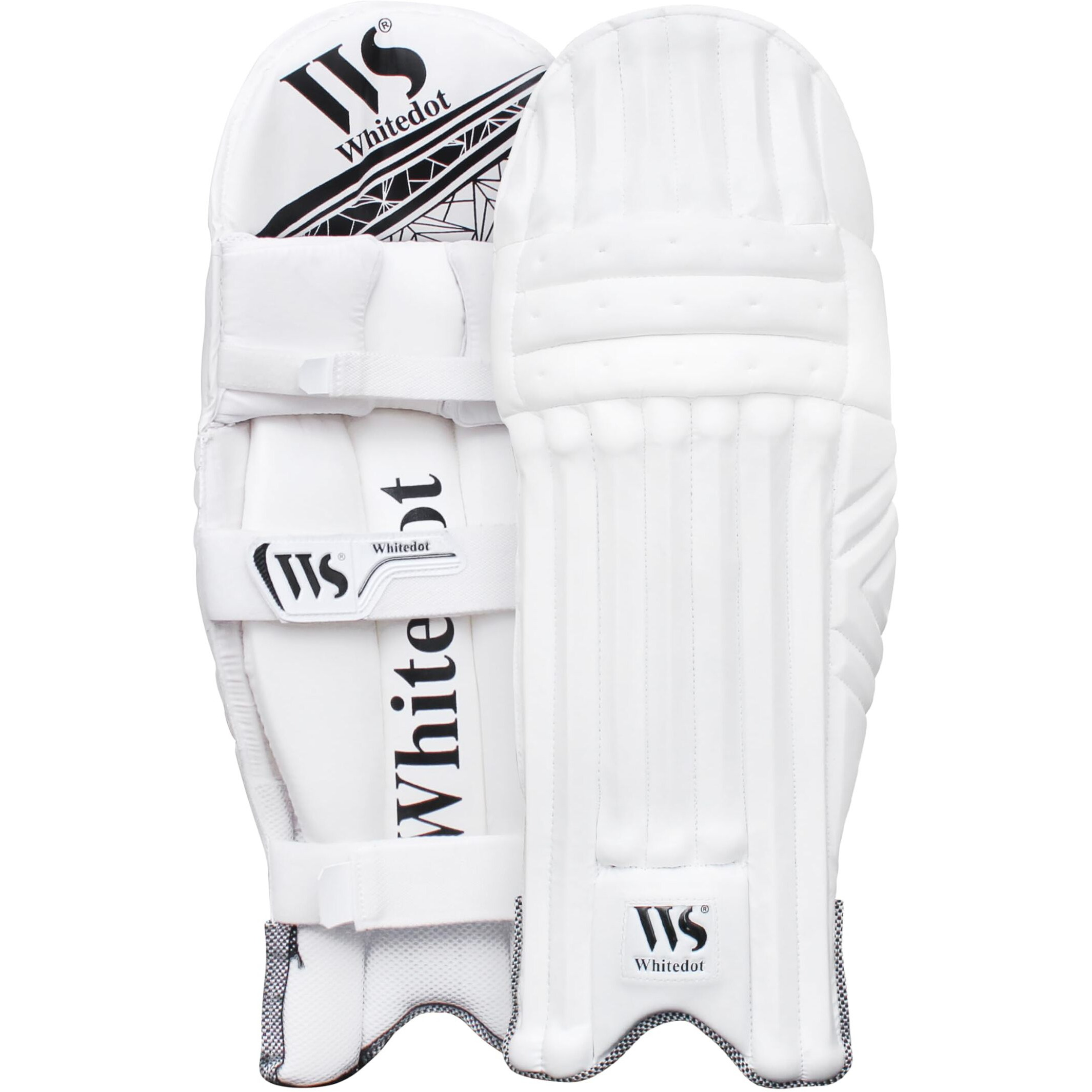 Whitedot Dot 2.1 Pu New Cricket Batting Pad (Small   Boys, White for Left Hand)