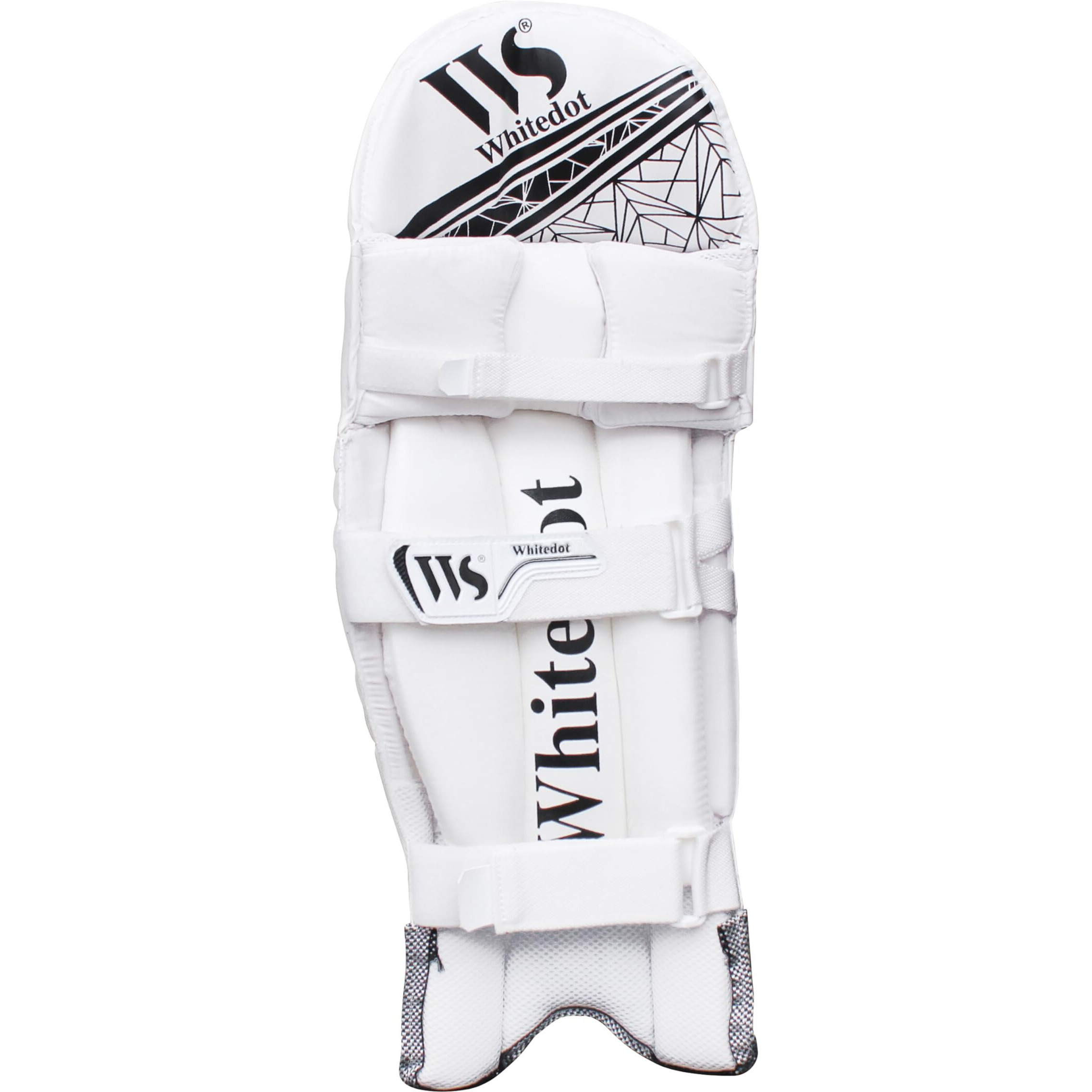 Whitedot Dot 2.1 Pu New Cricket Batting Pad (Small   Boys, White for Left Hand)